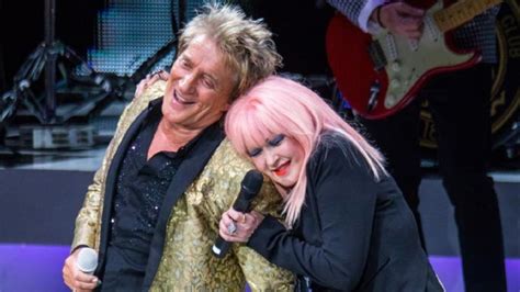 Rod Stewart Cyndi Lauper Announce 2023 Australian Tour