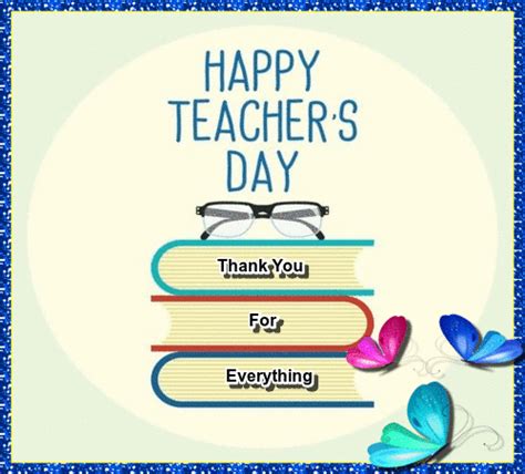 Thanks For Everything. | Happy teachers day, Teachers' day, 21st ...