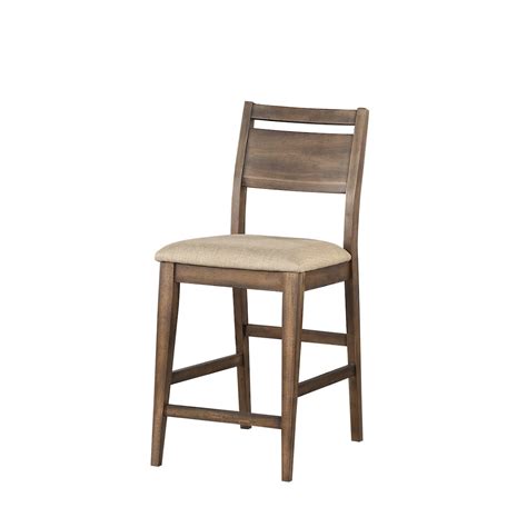 Winners Only Zoey DZT145024 Rustic Counter-Height Cushion Barstool | Dunk & Bright Furniture ...