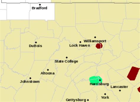 Flood advisory in effect for portions of Dauphin, Cumberland and Perry ...