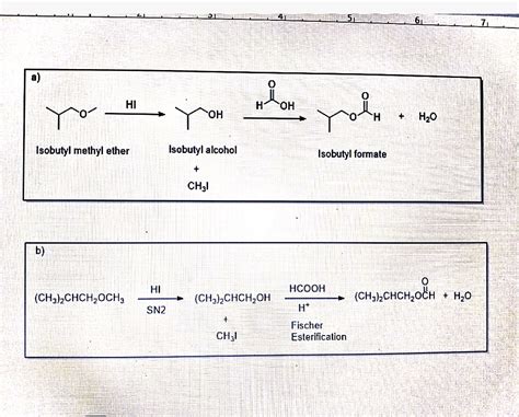 [Solved] . 3. Isobutyl formate has a raspberry odour. How would you ...