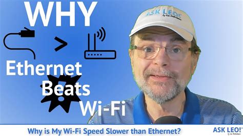 Why is My Wi-Fi Speed Slower than Ethernet? Why You Really Want that Wired Connection - YouTube