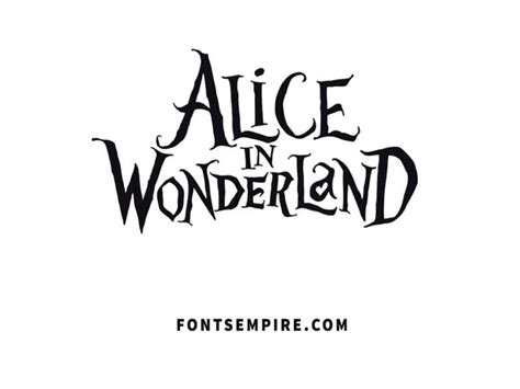 Alice In Wonderland Font Download - Fonts Empire