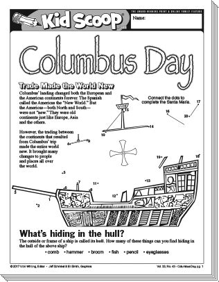 Columbus Day | Kid Scoop