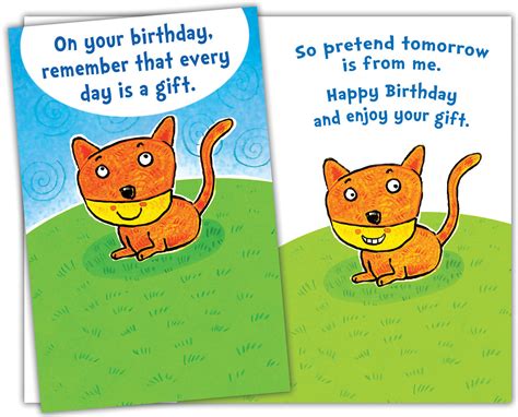 94140 Six Funny Birthday General Greeting Cards With Six Envelopes For $1.80 - Stockwell Greetings