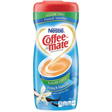 COFFEE-MATE French Vanilla Sugar Free Powder Coffee Creamer 10.2 oz. Canister- Buy Online in ...
