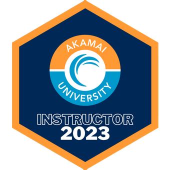 2023 Akamai University Instructor - Credly