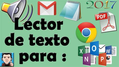 Programa para leer texto - YouTube