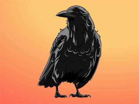 Raven Vector Art & Graphics | freevector.com