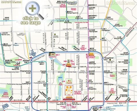 Beijing Tourist Attractions Map - Tourist Destination in the world