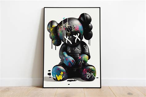 Kaws Poster Kaws Posters Kaws Kaws Art Kaws Wall Art Kaws - Etsy