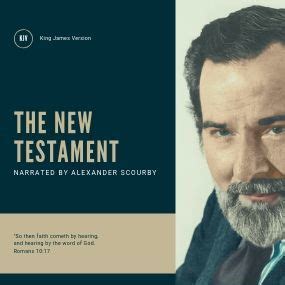 KJV Audio Bible New Testament, Narrated by Alexander Scourby - Olive ...