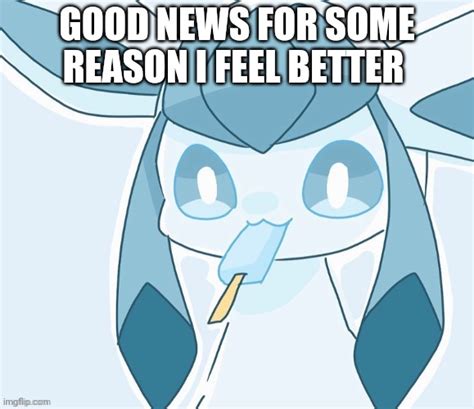 Image tagged in glaceon vibing - Imgflip