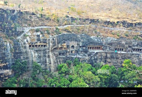 ajanta caves unesco world heritage site in mumbai ,maharashtra ,india ...