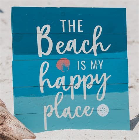 Multi-Board: Beach Is My Happy Place - The Rustic Brush