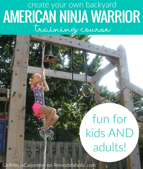 Remodelaholic | How to Build Your Own American Ninja Warrior Training ...