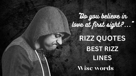 The Ultimate Collection of Rizz Quotes and Lines | The Best of the Best | Wise words | Pickup ...