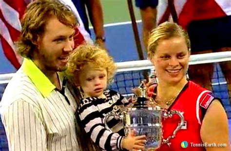 Sports The Star: Kim Clijsters With Husband and Daughter