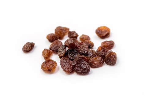 Raisins on white stock photo. Image of brown, crop, isolated - 237888958