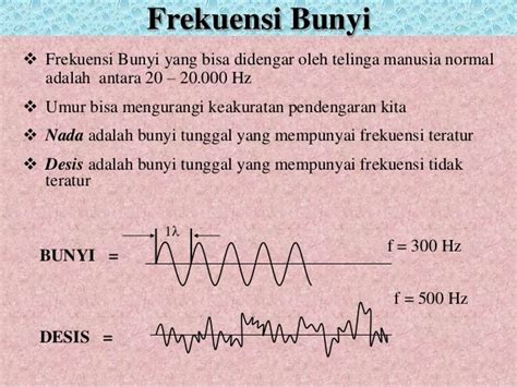 Frekuensi Suara Yang Dapat Didengar Oleh Manusia - Berbagai Suara