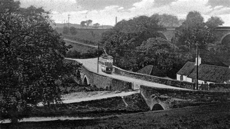 Tour Scotland: Old Photograph Bridge Larbert Scotland