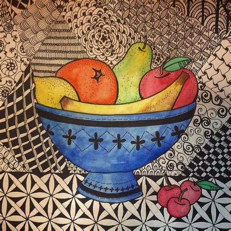 √ Still Life Fruit Bowl