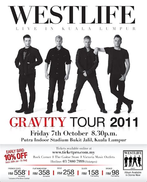 Westlife Concert Live in Kuala Lumpur