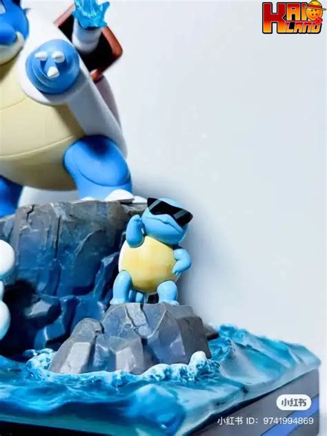 Pokemon Infinite Studio Charmender X Bulbasaur X Squirtle Evolution Group Resin Statue - Kaioland