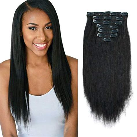 Lovrio Real Remy Thick Double Weft Clip in Human Extensions - Melissa Erial