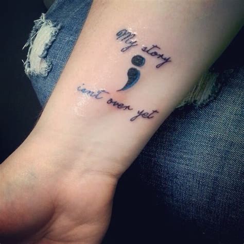 85 Inspiring Semicolon Tattoo Ideas that You Will Love