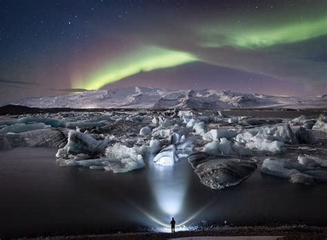 12 Jokulsarlon glacier lagoon winter aurora - Adventure & Landscape ...