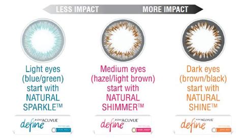 1-Day Acuvue Define Colored Contact Lenses | Crozet Eye Care