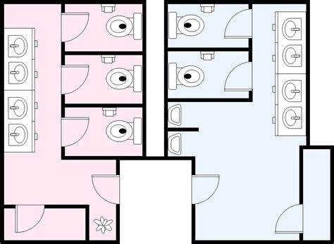 Public Bathroom Floor Plans – Flooring Site