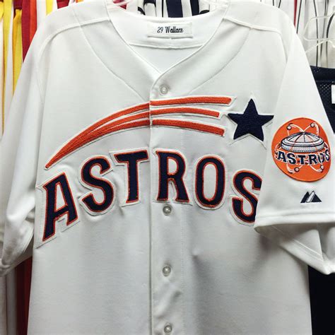 Astros Authentics: Brett Wallace #29 1965 Shooting Star Jersey: EK ...