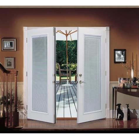 french doors with blinds built in factory - kobo building