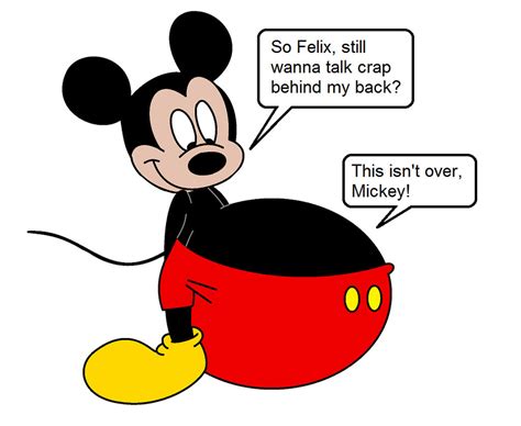 Mickey eats Felix by FootballLover on DeviantArt