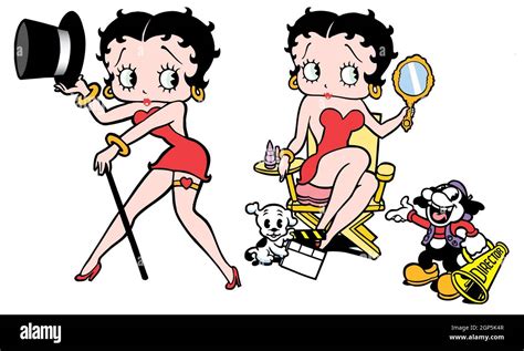 Betty Boop, 1930s animated character. © King Features Syndicate, Inc. / Fleischer Studios, Inc ...