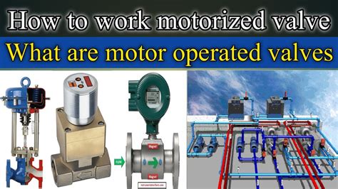 How to work motrized valve || What are motor operated valves - YouTube