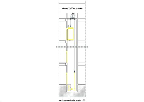 Section in elevator shafts in AutoCAD | CAD (19.84 KB) | Bibliocad