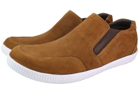 Mens Shoes Genuine Nubuck Leather Light Brown - SUGGESTED RETAIL PRICE $45 - WHOLESALE PRICE $8. ...