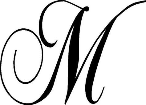 Custom Large monogram wall decal | Monogram wall decals, Cursive letters fancy, Monogram wall