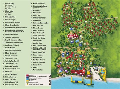 Resort Map | Sandals Ochi Beach Resort | Ocho Rios, Jamaica | Sandals ochi beach resort, Luxury ...