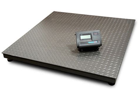 Heavy Duty Digital Floor Scales Industrial Low Profile Pallet Scale Carbon Steel Q235B