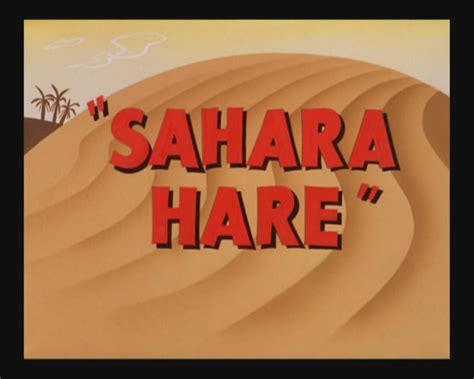 Sahara Hare (1955) - CIAKHOLLYWOOD