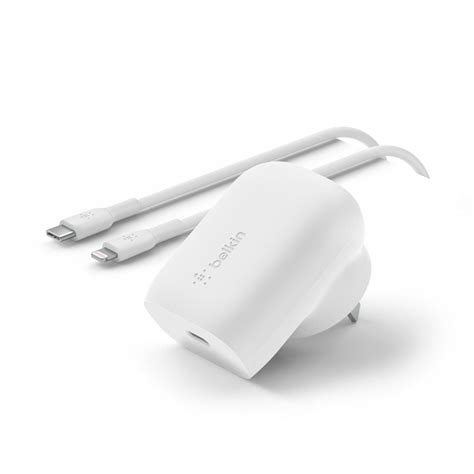 Belkin Wall Charger Power adapter w USB-C to Lightning Cable – Urban Global