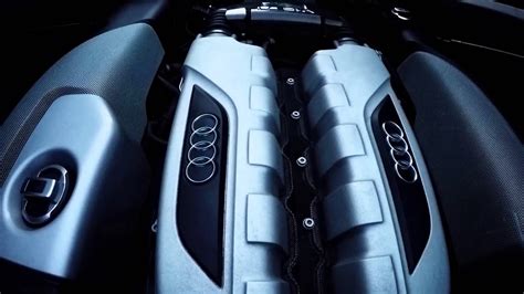 Audi R8 V10 Engine Bay Shot - YouTube