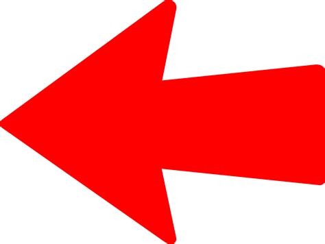 Clipart Red Arrow