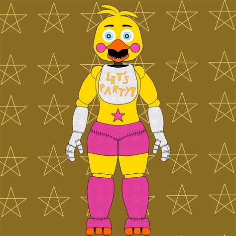 Stylized Toy Chica FNAF 2 Fan-Art by Berriesonvr on DeviantArt