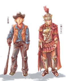 Some excellent Jed and Octavius fan art. I Carried A Watermelon, Radom ...