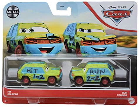 Disney and Pixar Cars 3 2-Pack Assortment, 1:55 scale Fan Favorite Die ...